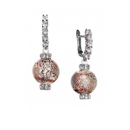 Серьги Bottega Murano 09030608 008OB коричневые в Savage