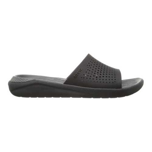 Шлепанцы мужские Crocs Literide mesh slide M-1 черные 45.5 RU в Savage