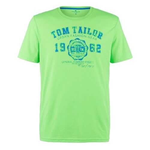 Футболка мужская TOM TAILOR 1008637 зеленая XL в Savage