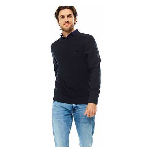 Джемпер мужской Tommy Hilfiger MW0MW14419 синий M в Savage