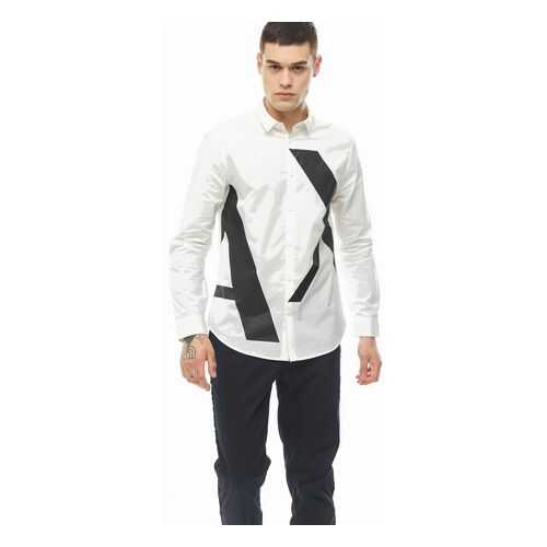 Рубашка мужская Armani Exchange 3HZC24 ZNM5Z 7127 белая XL в Savage