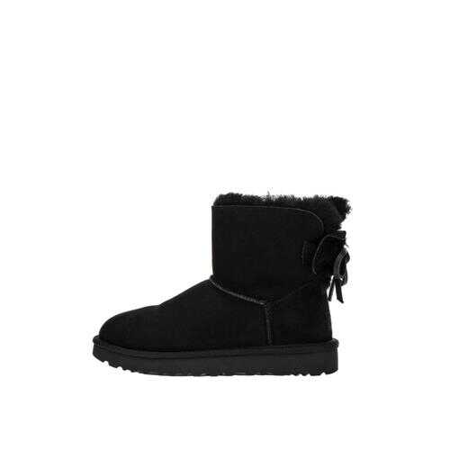 Угги женские UGG Classic Double Bow Mini черные 5 US в Savage