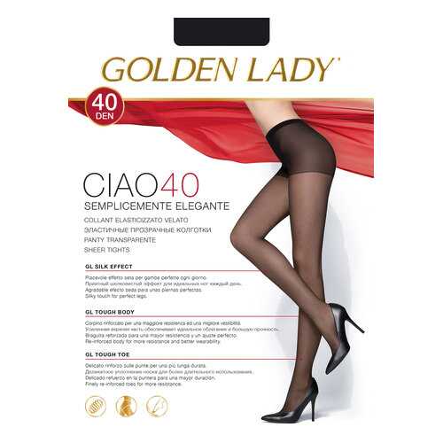 Колготки Golden Lady CIAO 40, nero, 3/M в Savage